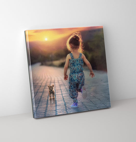 20inch square photo Canvas