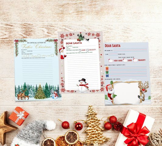 Magical Printable Santa List Letter – Create Cherished Moments This Christmas!