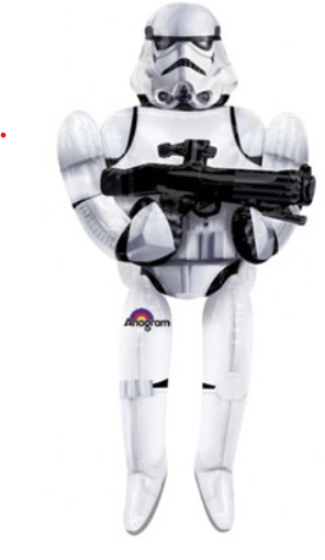 Star Wars Storm Trooper 70" AirWalker Foil Balloon