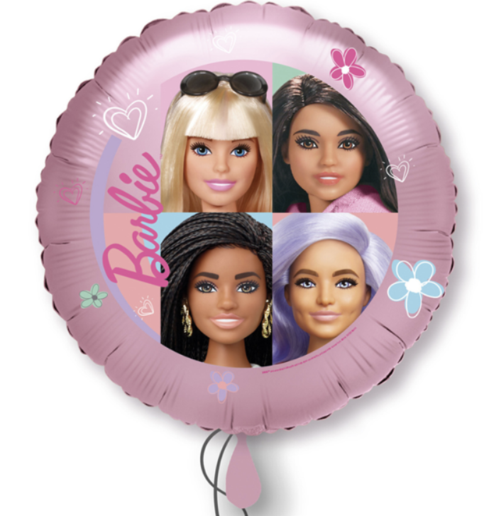 Barbie 18" Round Foil Balloon