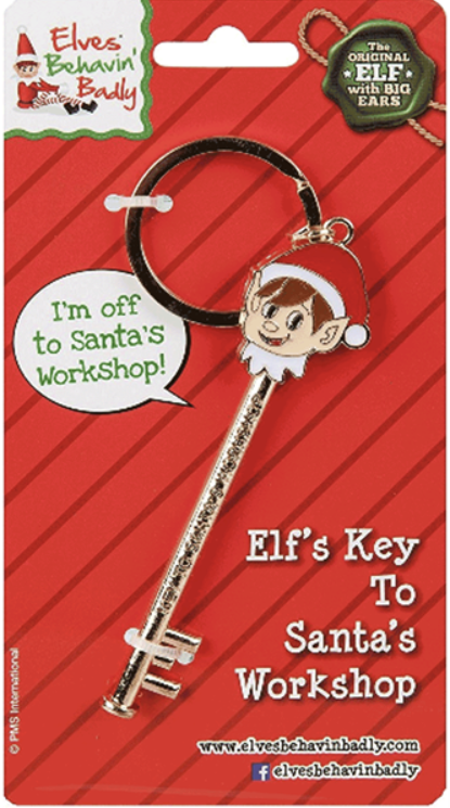 Elves Behavin' Badly Elf's Key To Santa's Workshop
