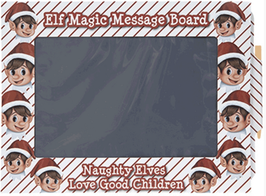 Elves Behavin' Badly Magic Slate Message Board