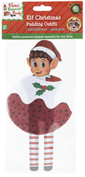 Elves Behavin' Badly Christmas Pudding Outfit