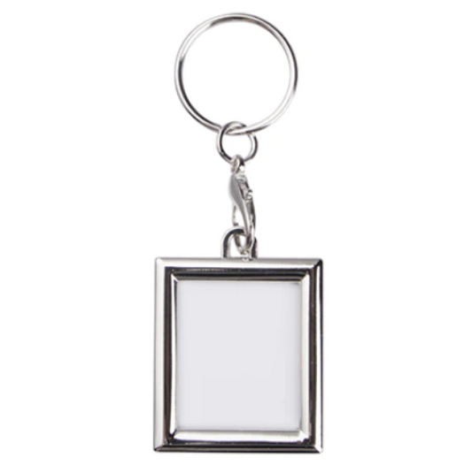 Metal Keyring - Framed Rectangle