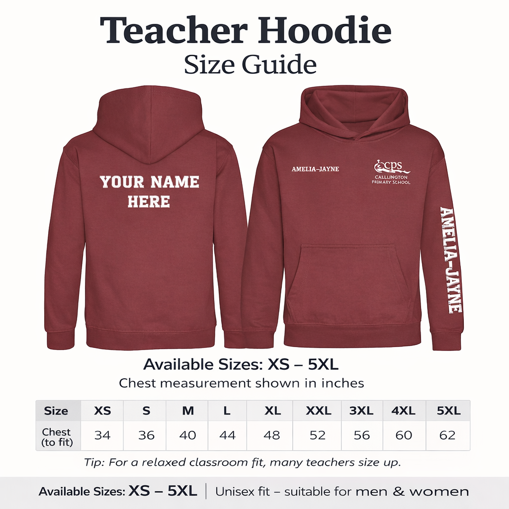 Teachers Callington Primary School Hoodies