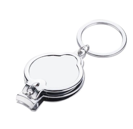 Keyring - Metal Keyring - Nail Clipper/ Bottle Opener