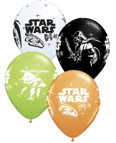Star Wars 11" Latex Balloons 6pk